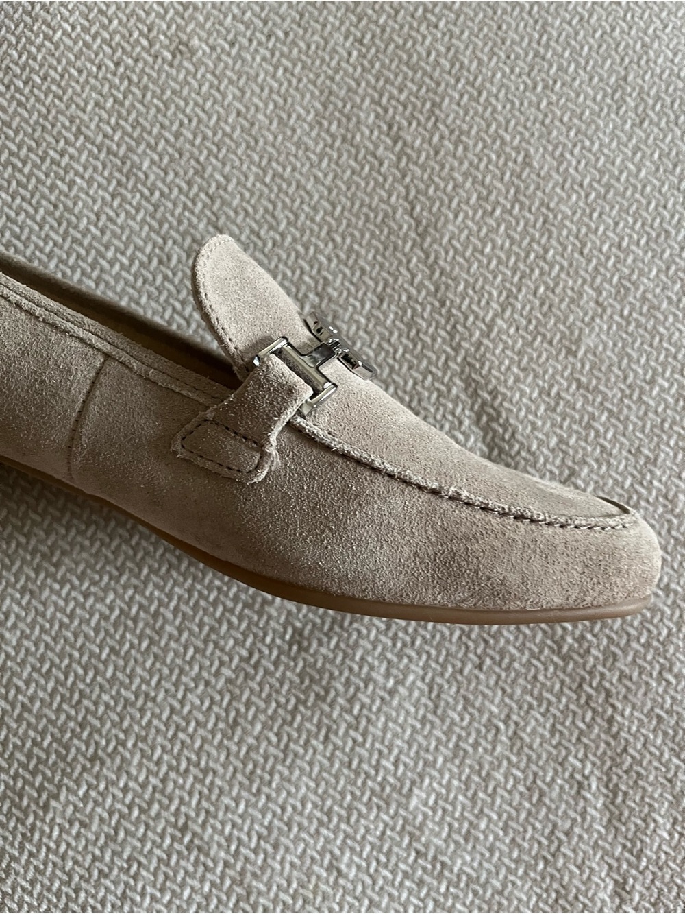 ARA High Soft Women's Kent Suede Beige Loafers US Size 8 - Picture 7 of 11